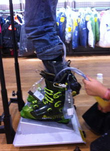 Vacuum Moulded Ski Boots